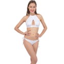 Pirate flag-Jolly Rojer Cross Front Halter Bikini Set View1