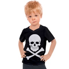 Pirate Flag-jolly Rojer Kids  Sports Tee