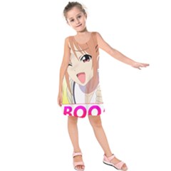 Ok Boomer Kids  Sleeveless Dress by Dimedrolisimys