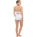 Ok Boomer Scallop Top Cut Out Swimsuit View2