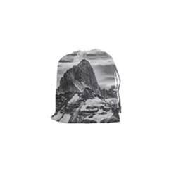 Fitz Roy And Poincenot Mountains, Patagonia Argentina Drawstring Pouch (xs) by dflcprintsclothing