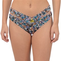 Zappwaits- Vx1 Double Strap Halter Bikini Bottom