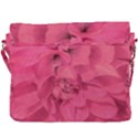 Beauty Pink Rose Detail Photo Buckle Messenger Bag View3