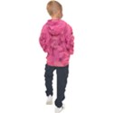 Beauty Pink Rose Detail Photo Kids  Hooded Pullover View2