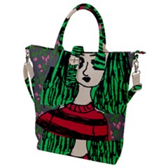 Freddy Girl Wall Grey Buckle Top Tote Bag by snowwhitegirl