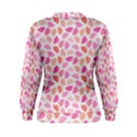 Pink Leaves Women s Sweatshirt View2