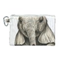 Baby Elephant Canvas Cosmetic Bag (Large) View1