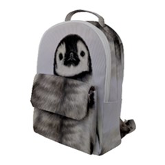 Penguin Chick Flap Pocket Backpack (large) by ArtByThree