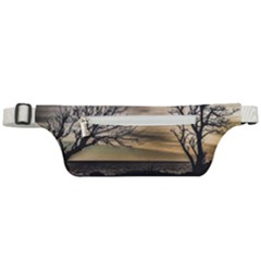 Coastal Sunset Scene At Montevideo City, Uruguay Active Waist Bag by dflcprintsclothing