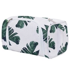 Green Banana Leaves Toiletries Pouch by goljakoff