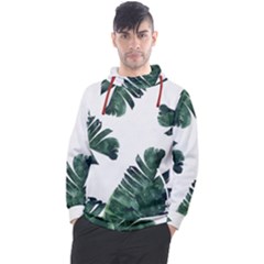 Green Banana Leaves Men s Pullover Hoodie by goljakoff