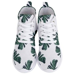 Green Banana Leaves Women s Lightweight High Top Sneakers by goljakoff