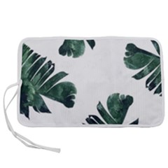 Green Banana Leaves Pen Storage Case (m) by goljakoff