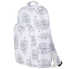 Doodle Leaves Double Compartment Backpack by goljakoff