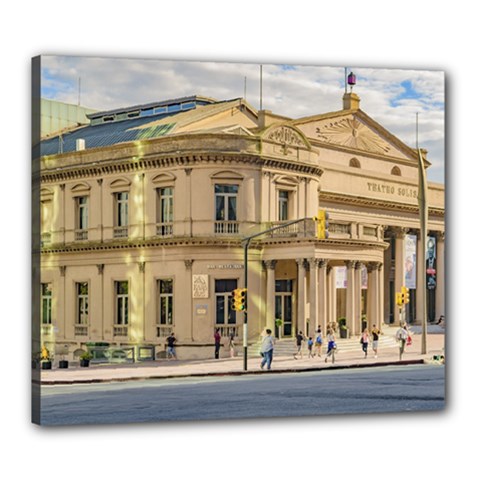 Solis Theater Exterior View, Montevideo, Uruguay Canvas 24  X 20  (stretched)