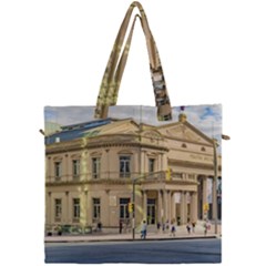 Solis Theater Exterior View, Montevideo, Uruguay Canvas Travel Bag by dflcprintsclothing