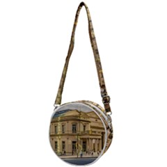 Solis Theater Exterior View, Montevideo, Uruguay Crossbody Circle Bag