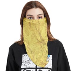 Gold Foil Face Covering Bandana (triangle)