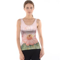 Rose Cactus Tank Top by goljakoff