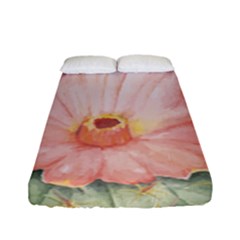 Rose Cactus Fitted Sheet (full/ Double Size) by goljakoff