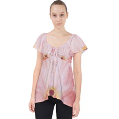 Rose Cactus Lace Front Dolly Top by goljakoff