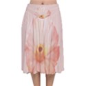 Rose cactus Velvet Flared Midi Skirt View1