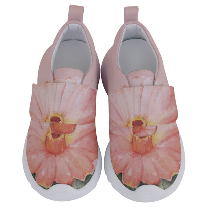 Rose cactus Kids  Velcro No Lace Shoes