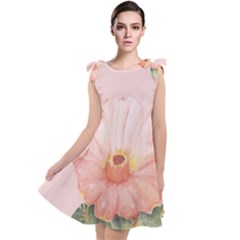 Rose Cactus Tie Up Tunic Dress by goljakoff