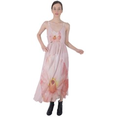 Rose Cactus Tie Back Maxi Dress by goljakoff