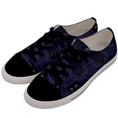 Four Hours  Men s Low Top Canvas Sneakers by MRNStudios