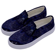 Four Hours  Kids  Canvas Slip Ons by MRNStudios