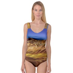 Colored Mountains Landscape, La Rioja, Argentina Princess Tank Leotard  by dflcprintsclothing