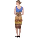 Colored Mountains Landscape, La Rioja, Argentina Sleeveless Pencil Dress View4