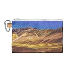 Colored Mountains Landscape, La Rioja, Argentina Canvas Cosmetic Bag (medium) by dflcprintsclothing