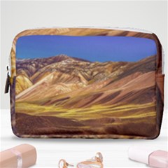 Colored Mountains Landscape, La Rioja, Argentina Make Up Pouch (medium)