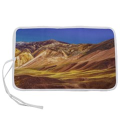 Colored Mountains Landscape, La Rioja, Argentina Pen Storage Case (l) by dflcprintsclothing