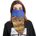 Colored Mountains Landscape, La Rioja, Argentina Face Covering Bandana (Triangle) View1