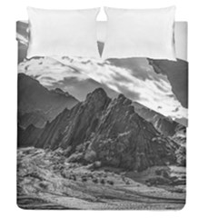 Andean Landscape At Brava Lagoon Reserve, La Rioja, Argentina Duvet Cover Double Side (queen Size) by dflcprintsclothing