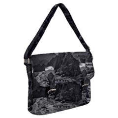 Andean Landscape At Brava Lagoon Reserve, La Rioja, Argentina Buckle Messenger Bag by dflcprintsclothing