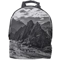 Andean Landscape At Brava Lagoon Reserve, La Rioja, Argentina Mini Full Print Backpack by dflcprintsclothing