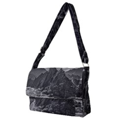 Andean Landscape At Brava Lagoon Reserve, La Rioja, Argentina Full Print Messenger Bag (s) by dflcprintsclothing