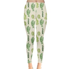 Cactus Pattern Leggings  by goljakoff