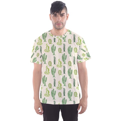 Cactus Pattern Men s Sport Mesh Tee by goljakoff