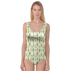 Cactus Pattern Princess Tank Leotard  by goljakoff