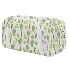 Cactus Pattern Toiletries Pouch by goljakoff