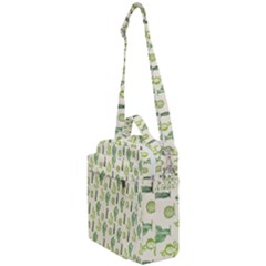 Cactus Pattern Crossbody Day Bag by goljakoff