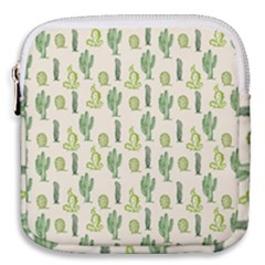 Cactus Pattern Mini Square Pouch by goljakoff