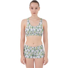 Cactus Pattern Work It Out Gym Set by goljakoff