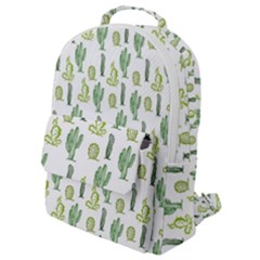 Cactus Pattern Flap Pocket Backpack (small) by goljakoff