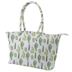 Cactus Pattern Canvas Shoulder Bag by goljakoff